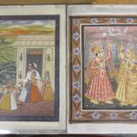 671 8822 SILK PAINTINGS